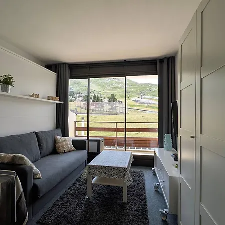 Cosy Pour 4 Avec Balcon Et Wi-fi, Acces Direct Aux Pistes